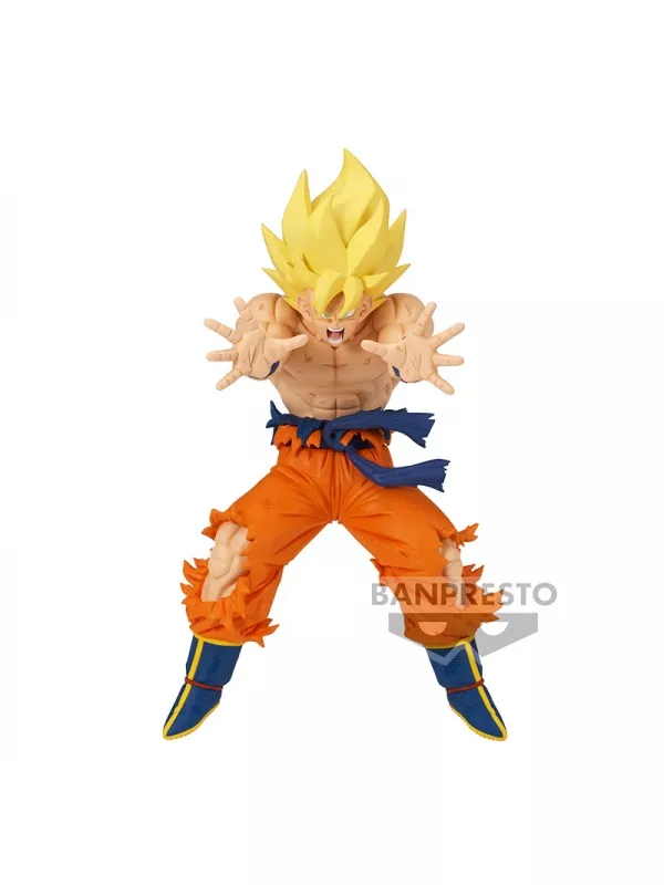 Figura DRAGON BALL Z MATCH MAKERS SUPER SAIYAN SON GOKU(VS COOLER) 14 cm