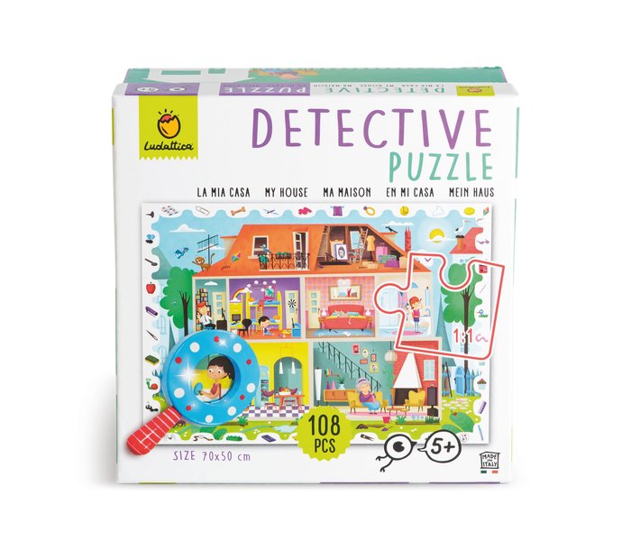 PUZZLE BABY DETECTIVE 108 PCS - MI CASA