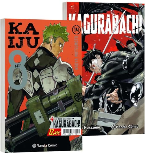 Kaiju 8 nº 14 + Kagurabachi nº 01 (Pack especial)