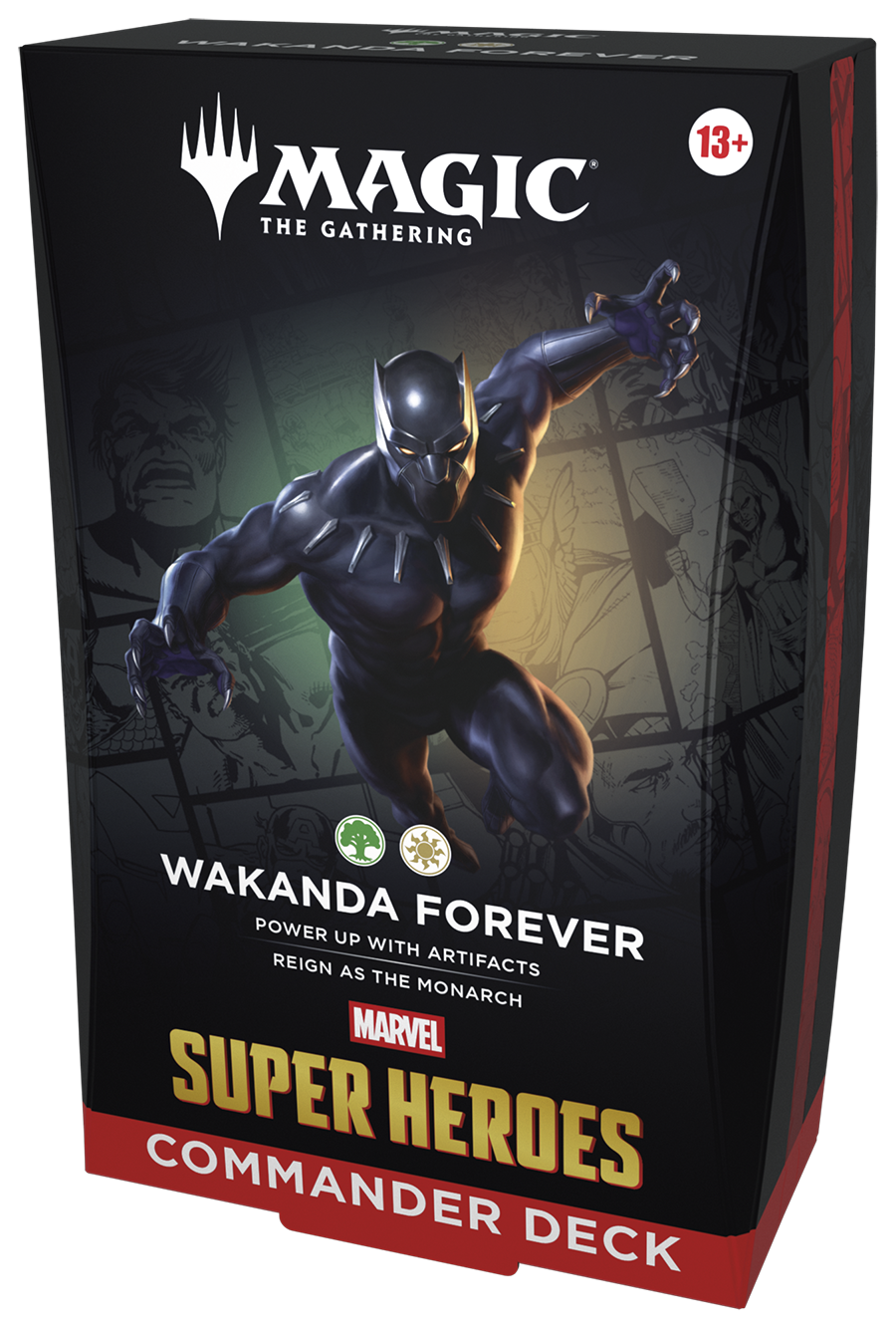 MAGIC: MARVEL SUPER HEROES - COMMANDER DECK WAKANDA FOREVER (ENG
