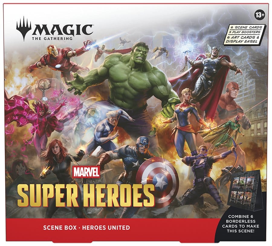 MAGIC: MARVEL SUPER HEROES - SCENE BOX HEROES UNITED (ENG)