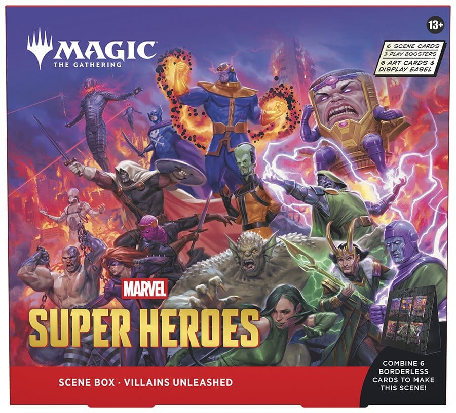 MAGIC: MARVEL SUPER HEROES - SCENE BOX VILLAINS UNLEASHED (ENG)