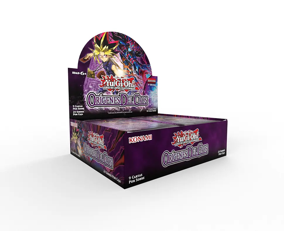 YU-GI-OH!: ORÍGENES DEL CAOS - CAJA DE SOBRES (ESP)
