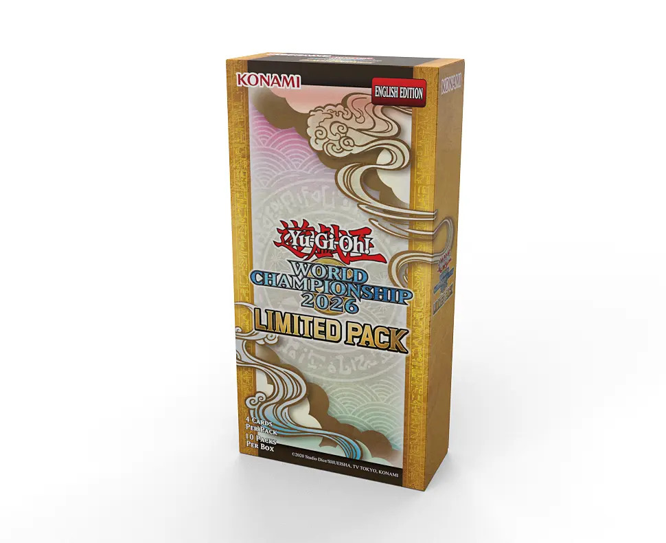 YU-GI-OH: WORLD CHAMPIONSHIP 2026 LIMITED PACK - BOOSTER BOX (ENG)