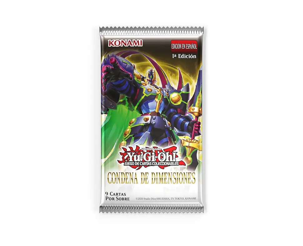 YU-GI-OH: CONDENA DE DIMENSIONES - SOBRE (ESP)