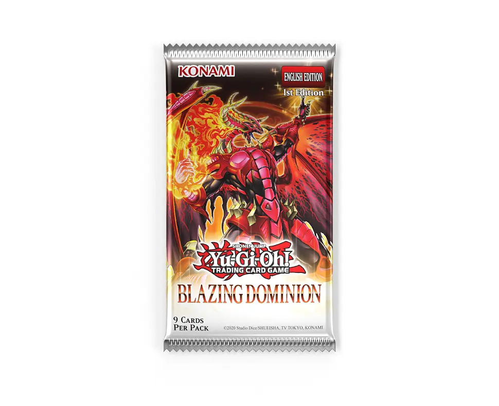 YU-GI-OH: BLAZING DOMINION - BOOSTER (ENG)