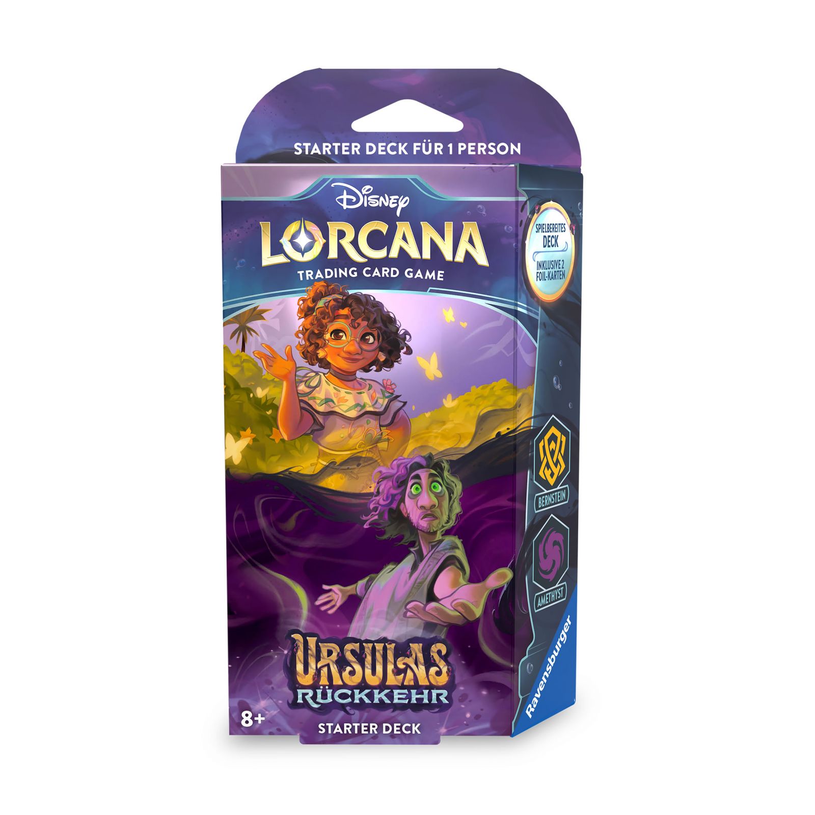 LORCANA: URSULA'S RETURN - SINGLE-PLAYER STARTER DECK AMBER & AMETHYST (ENG)