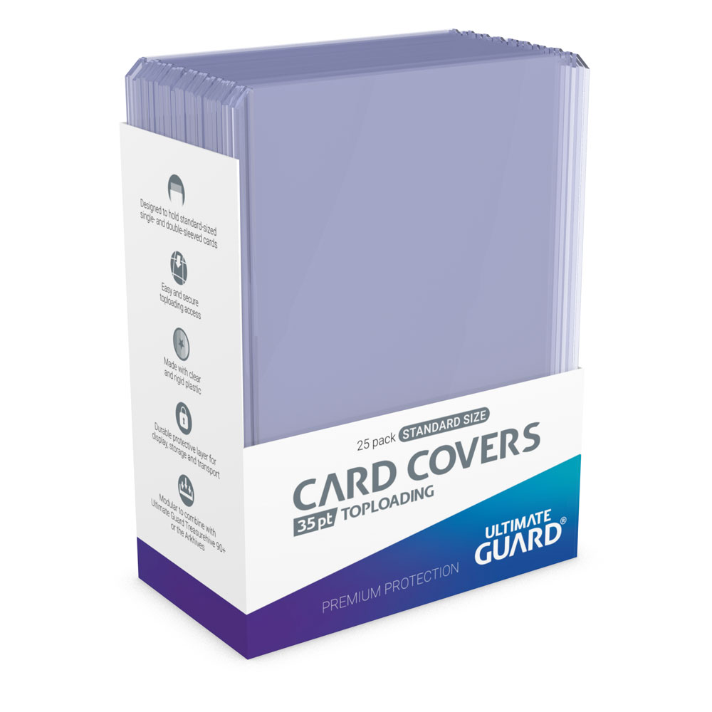 ULTIMATE GUARD: CARD COVERS TOPLOADING 35 PT (25)