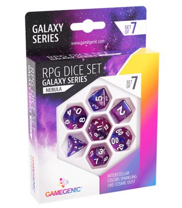 GAMERGENIC: NEBULA RPG DICE SET (7PCS)