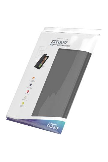 ULTIMATE GUARD: ZIPFOLIO 360 18-POCKET XENOSKIN - GREY