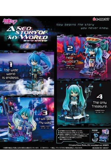 Hatsune Miku Figura Mini 12 cm Neo Story Blind Box