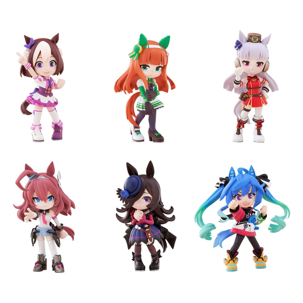 Uma Musume: Pretty Derby figuras PVC PalVerse Vol. 1 9 cm Cajas Sorpresa Surtido (6)