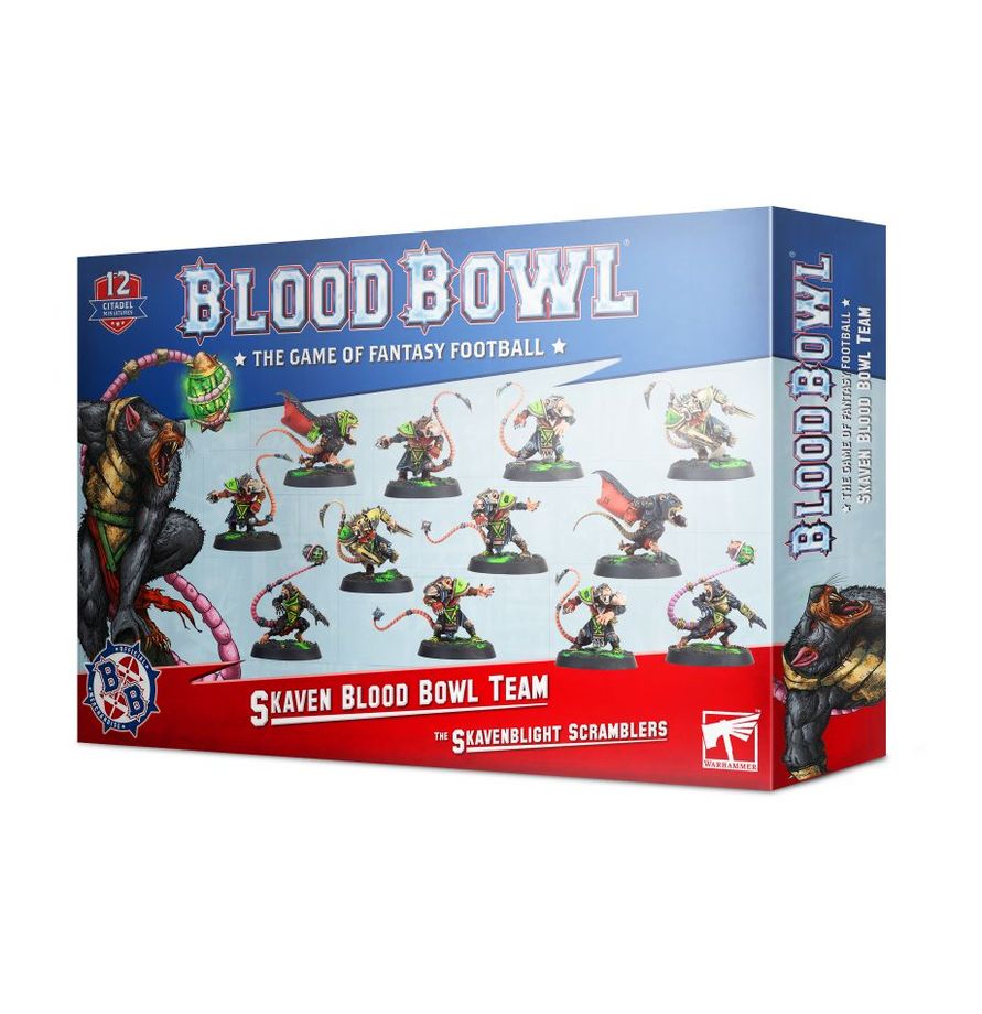 (200-11) BLOOD BOWL: SKAVEN TEAM - THE SKAVENBLIGHT SCRAMBLERS