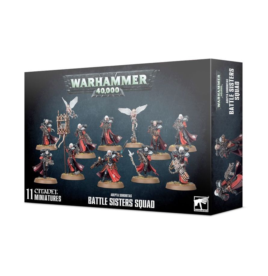 (52-20) 40K: ADEPTA SORORITAS - BATTLE SISTERS SQUAD