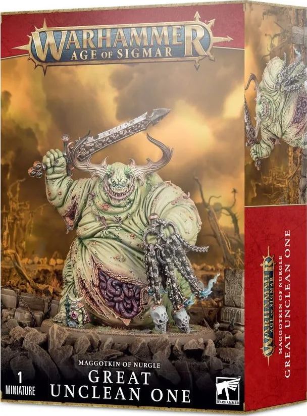 (83-41) AOS: MAGGOTKIN OF NURGLE - GREAT UNCLEAN ONE