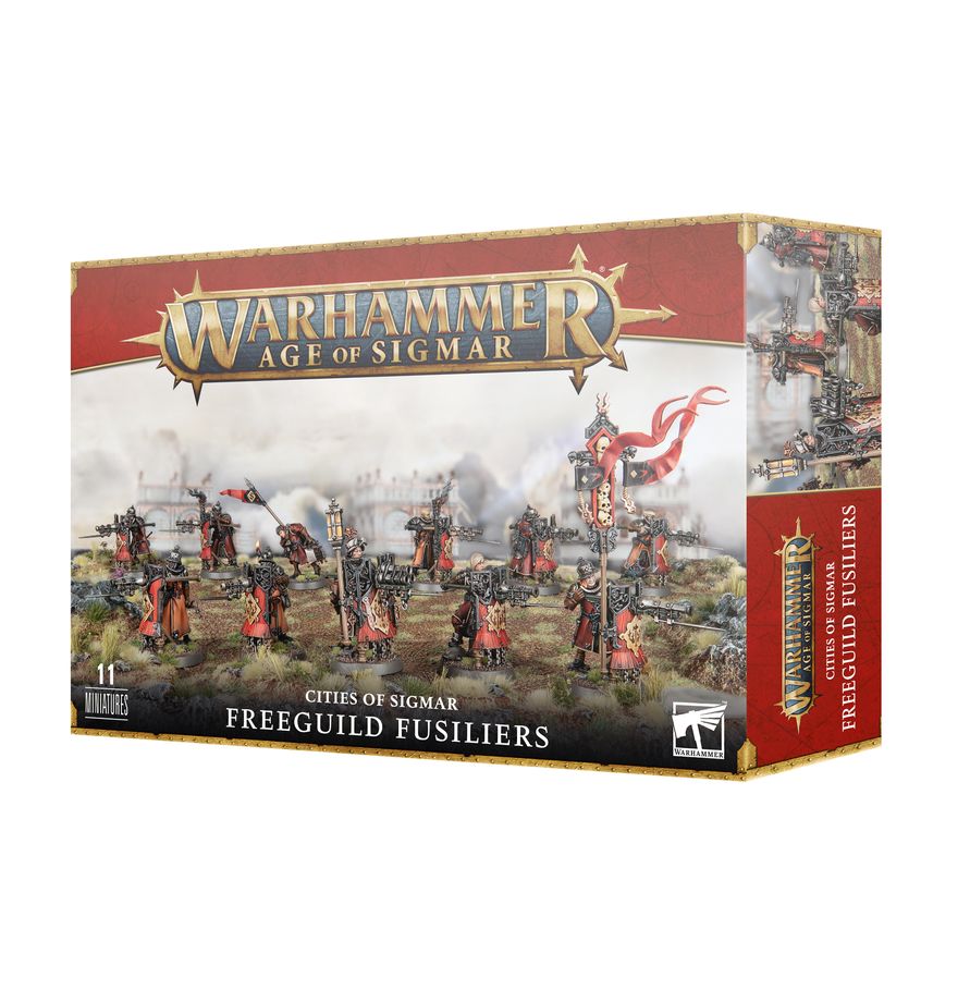 (86-19) AOS: CITIES OF SIGMAR - FREEGUILD FUSILIERS