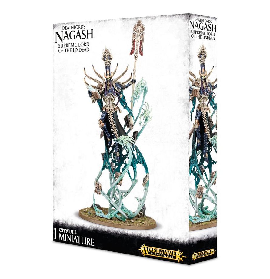 (93-05) AOS: OSSIARCH BONEREAPERS - NAGASH, SUPREME LORD OF THE UNDEAD