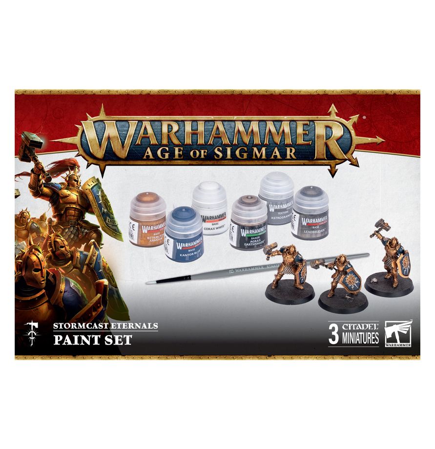 (60-10) AOS: STORMCAST ETERNALS - PAINT SET