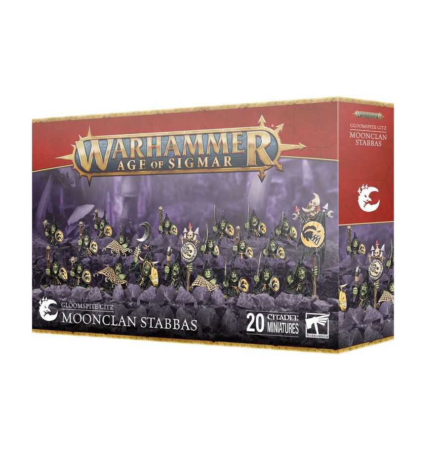 (89-07) AOS: GLOOMSPITE GITZ - MOONCLAN STABBAS