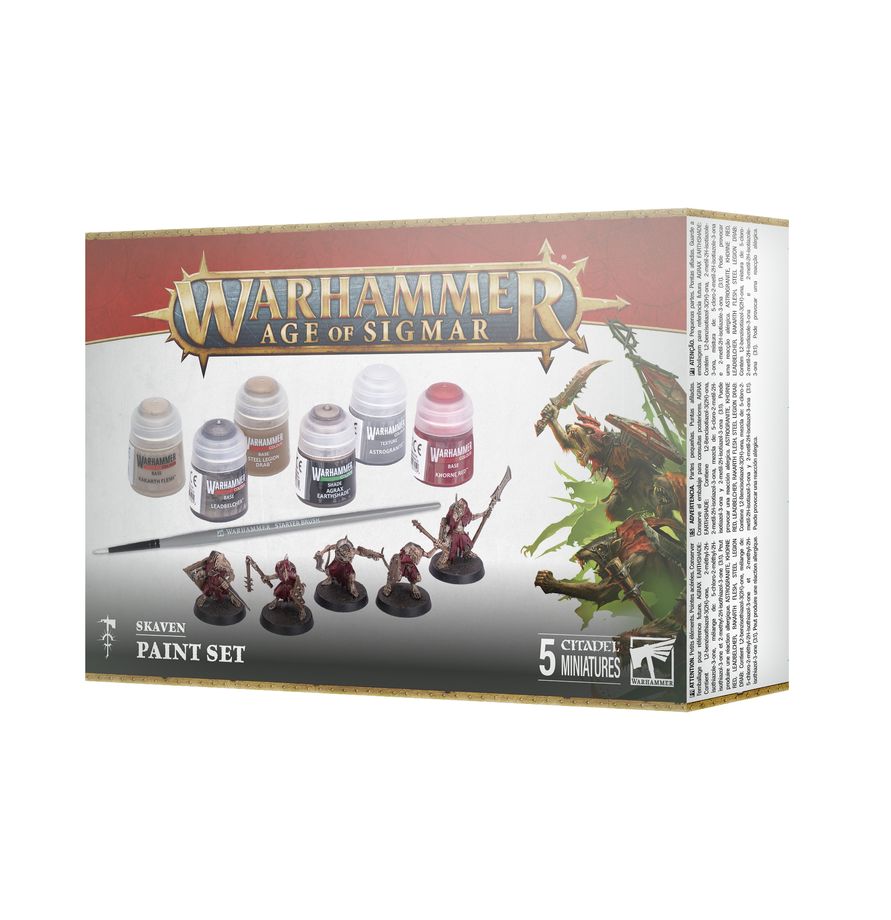 AOS: SKAVEN - PAINT SET