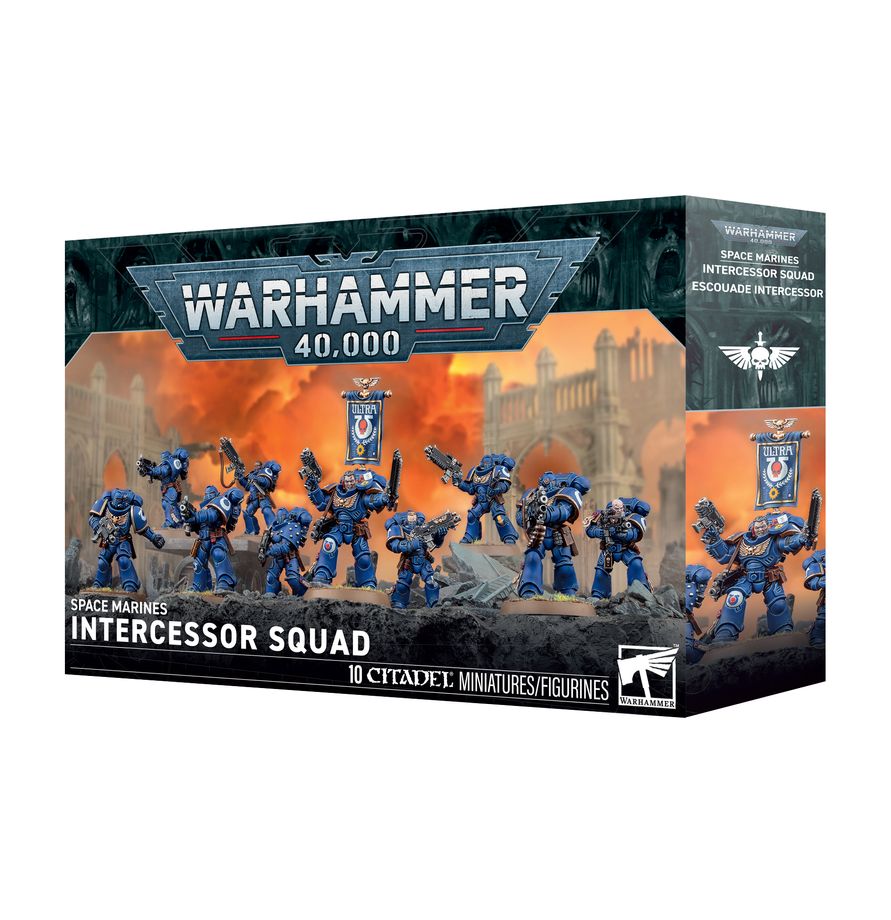 (48-115) 40K: SPACE MARINES - INTERCESSOR SQUAD