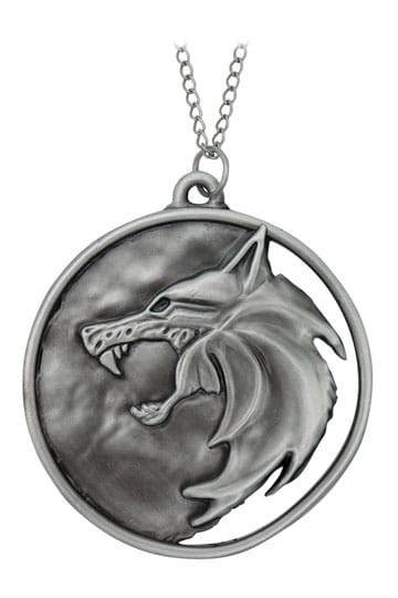 The Witcher Réplica 1/1 Collar Geralt´s Medallion