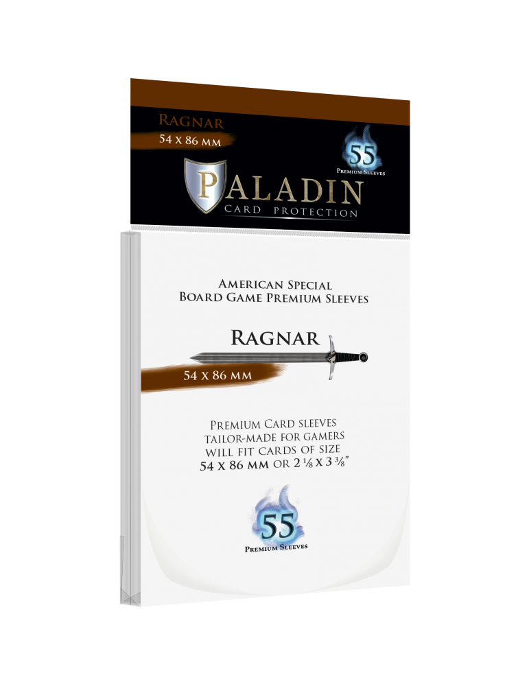 PALADIN FUNDAS RAGNAR 54X86 mm (55 uds)