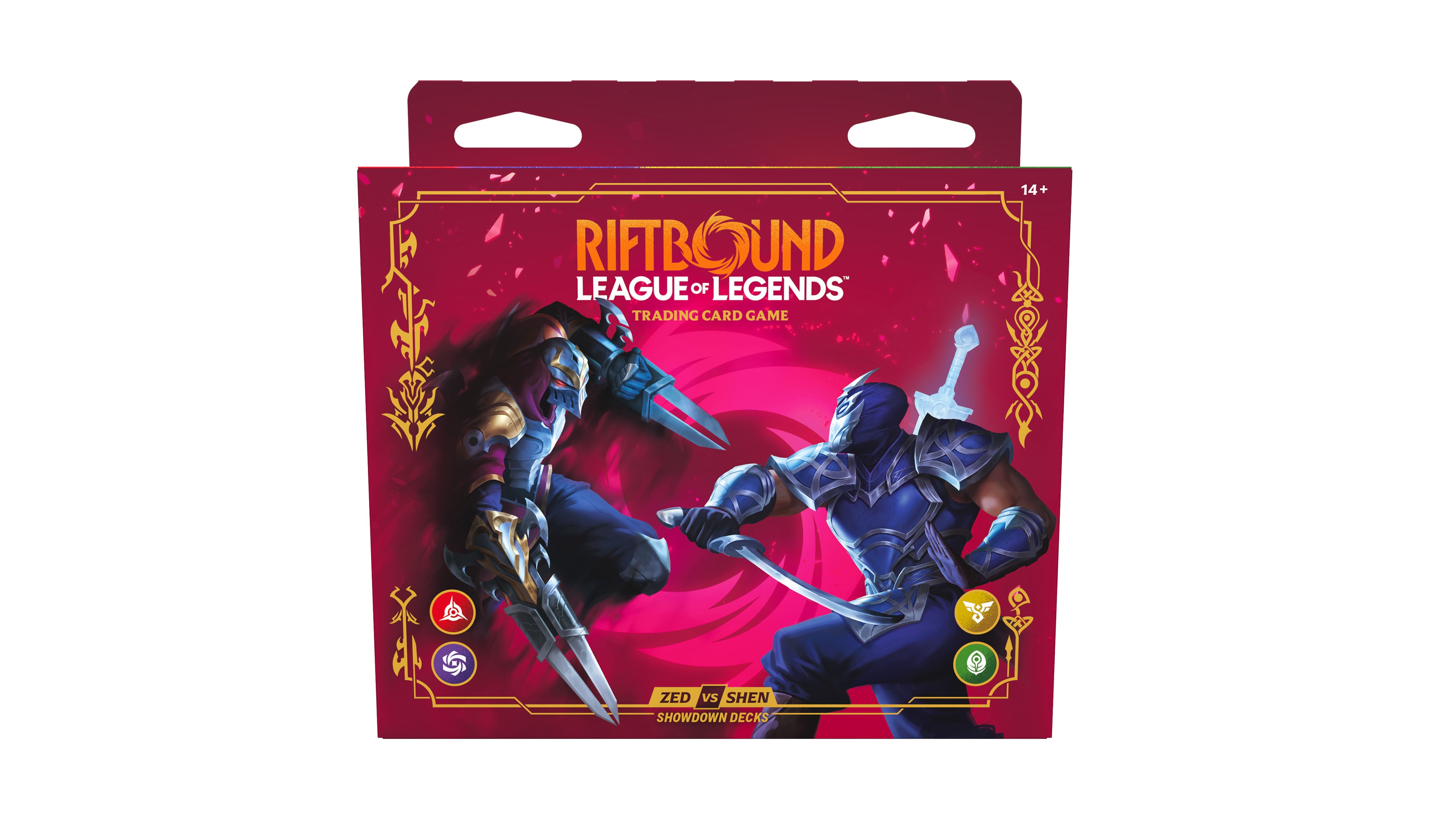 RIFTBOUND: VENDETTA - SHOWDOWN DECKS: ZED VS SHEN (ENG)
