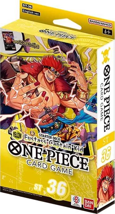 ONE PIECE: (YELLOW) EUTASS "CAPTAIN" KID - STARTER DECK (ST-36) (ENG)