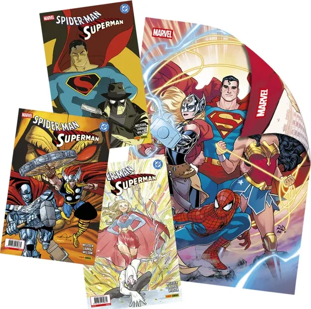 SPIDER-MAN/SUPERMAN  VOL.01. PACK PORTADAS