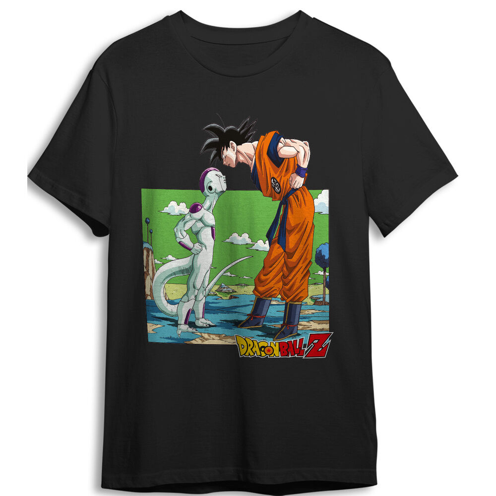 Camiseta Dragon Ball Z Goku vs Freezer talla XL