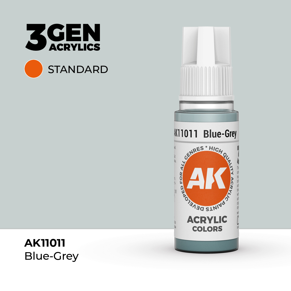 (AK11011) BLUE-GREY (18ML) -STANDARD COLORS - 3GEN