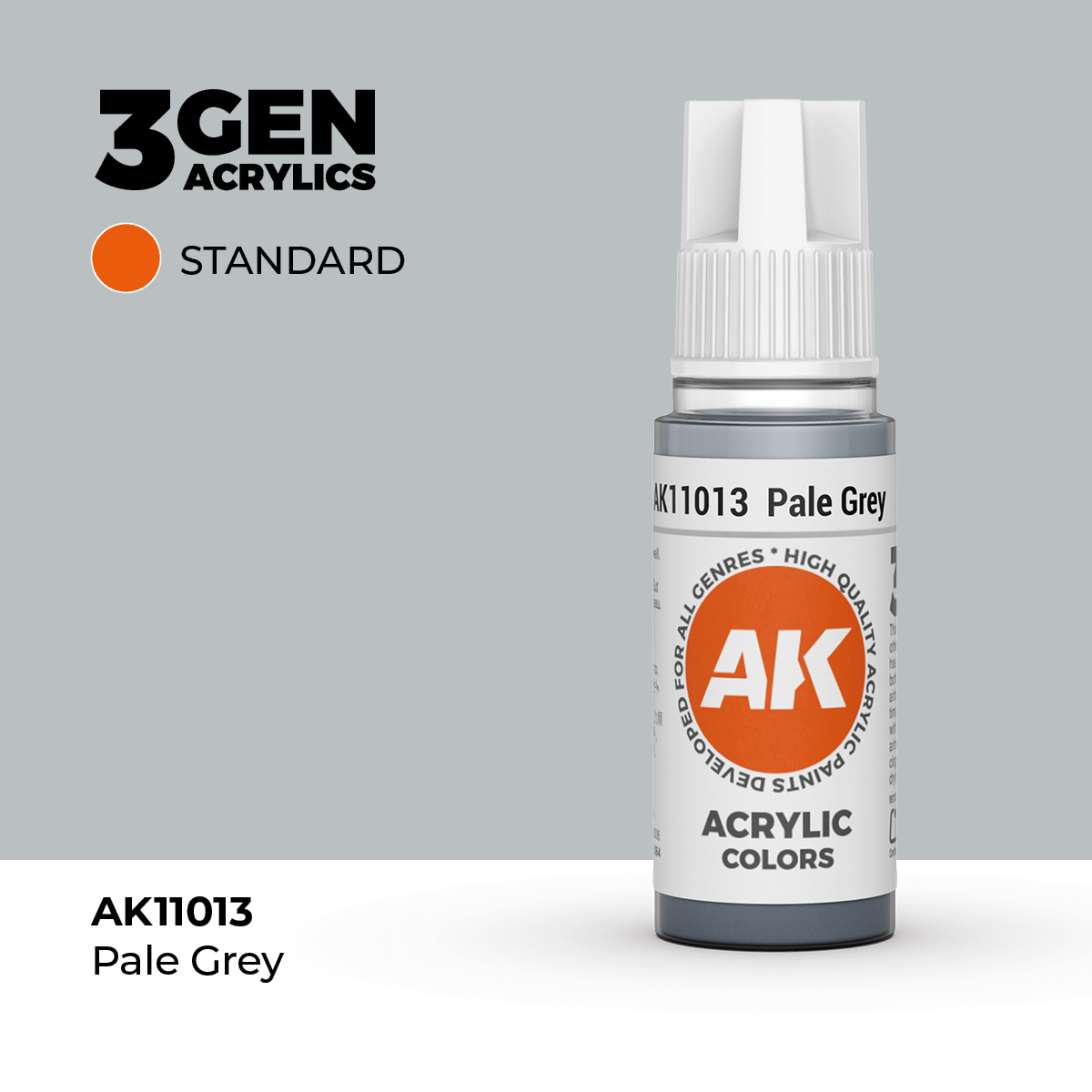 (AK11013) PALE GREY (18ML) - STANDARD COLORS - 3GEN