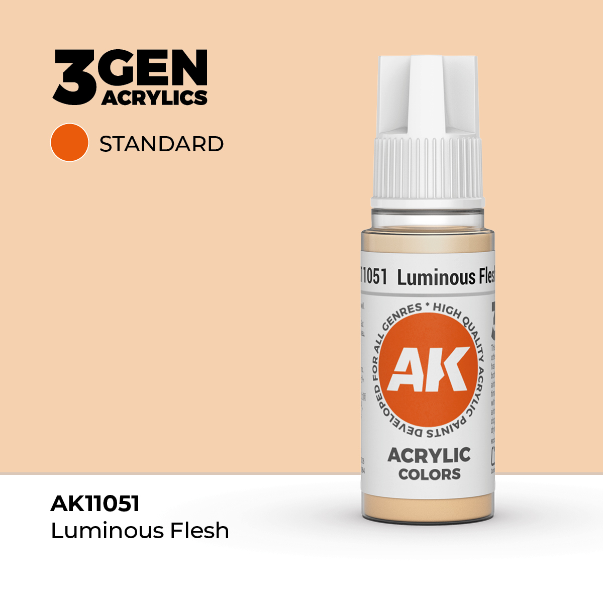 (AK11051) LUMINOUS FLESH (18ML) - STANDARD COLORS - 3GEN