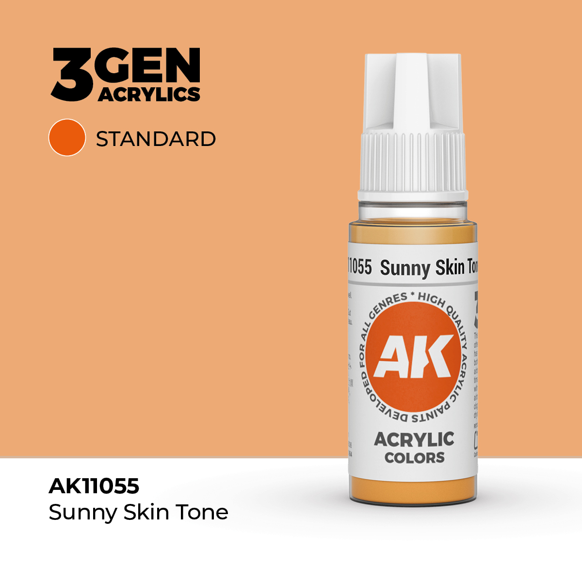 (AK11055) SUNNY SKIN TONE (18ML) - STANDARD COLORS - 3GEN