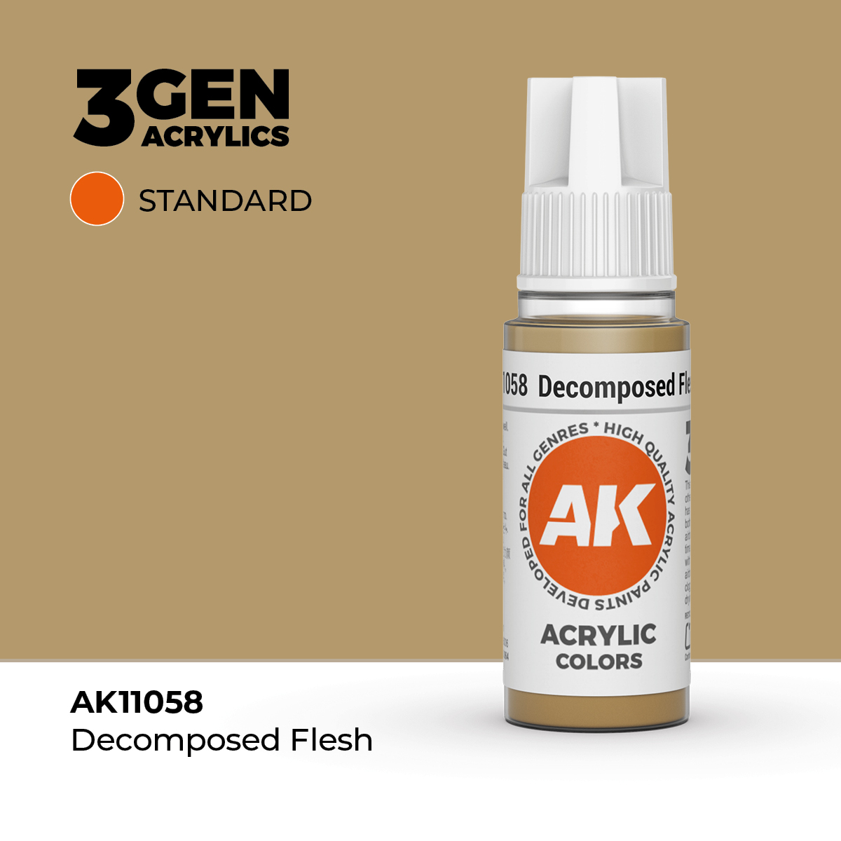 (AK11058) DESCOMPOSED FLESH (18ML) - STANDARD COLORS - 3GEN