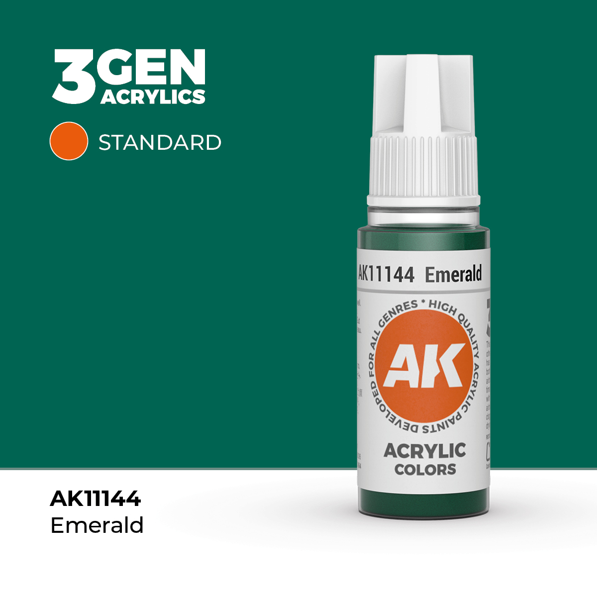 (AK11144) EMERALD (18ML) - STANDARD COLORS - 3GEN