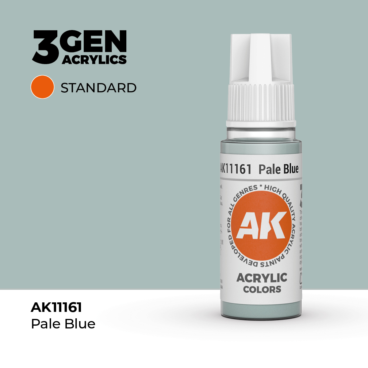 (AK11161) PALE BLUE (18ML) - STANDARD COLORS - 3GEN