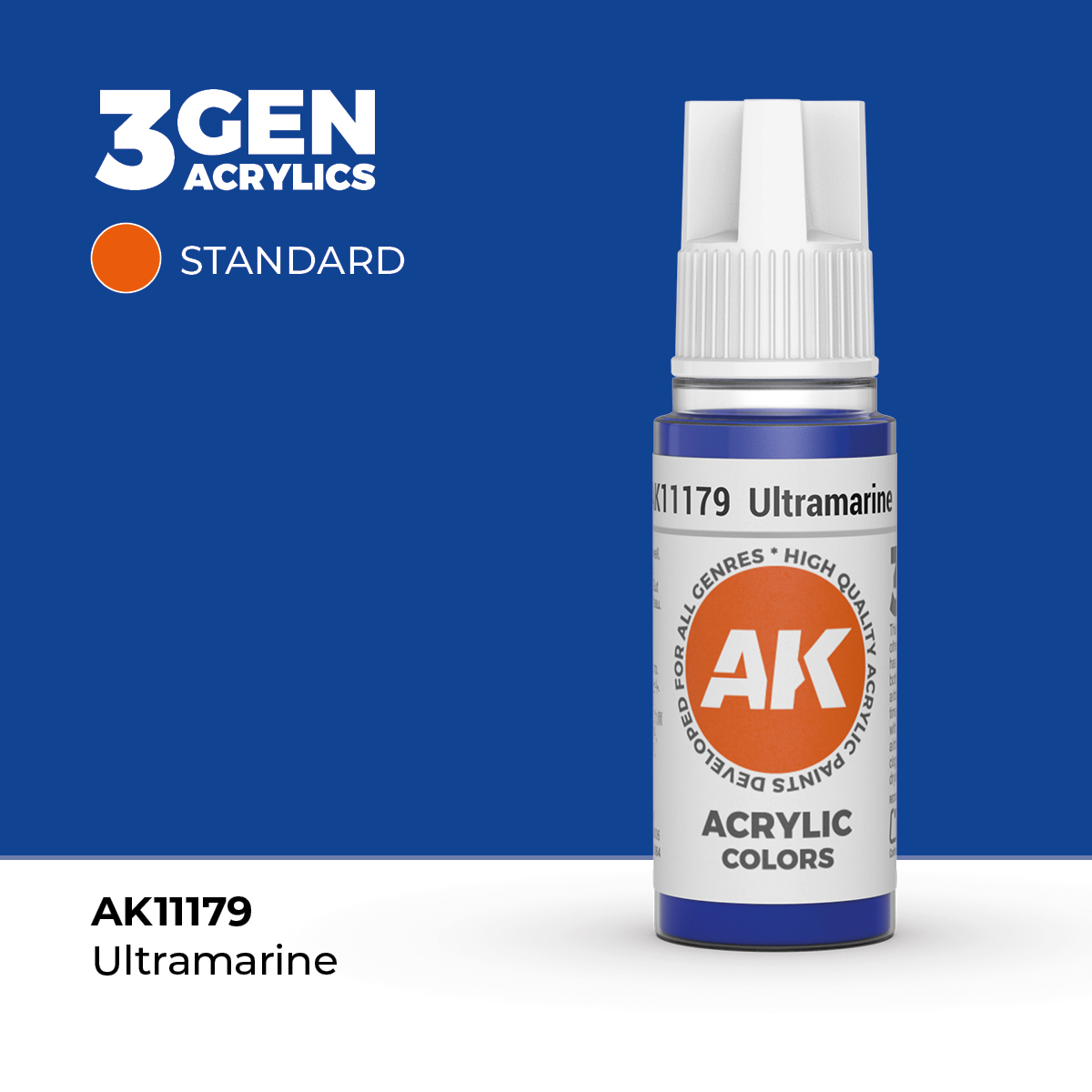 (AK11179) ULTRAMARINE (18ML) - STANDARD COLORS - 3GEN