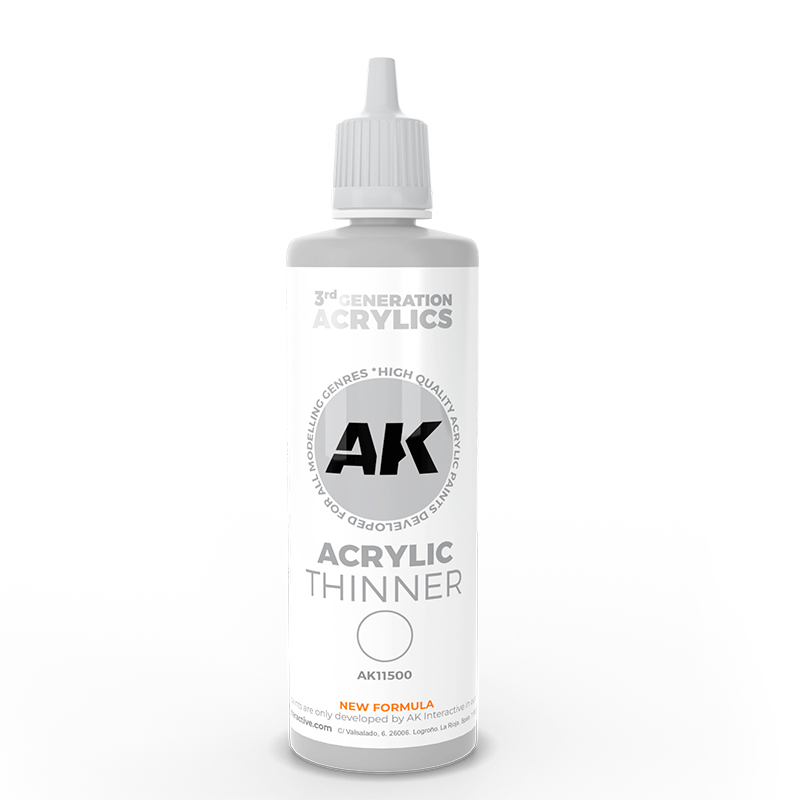 (AK11500) ACRYLIC THINNER 3GEN (100ML)