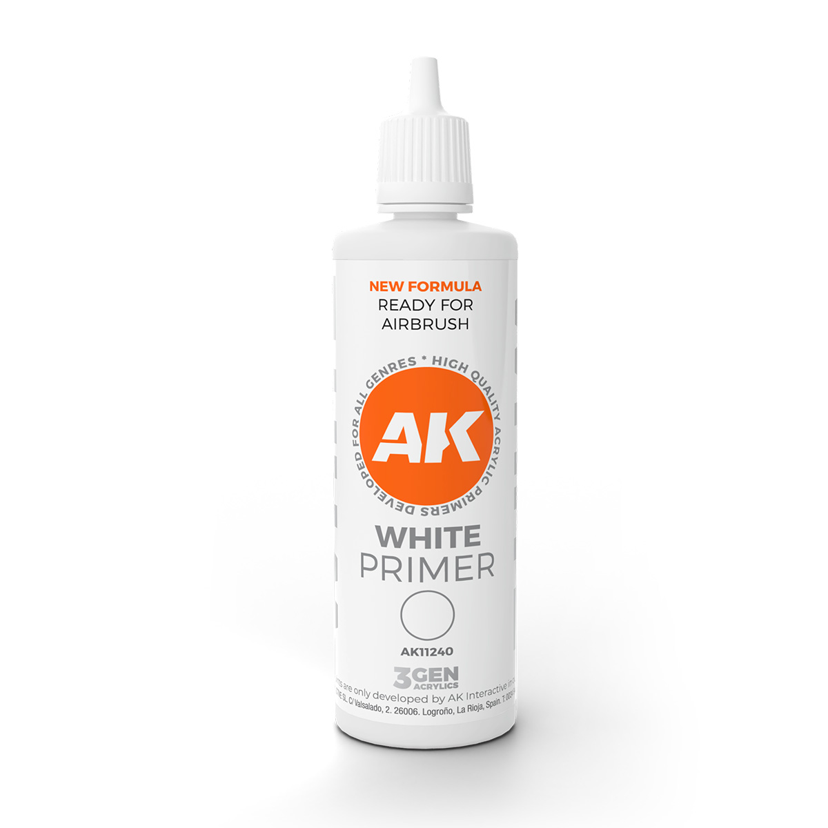 (AK11240) WHITE PRIMER (100ML)
