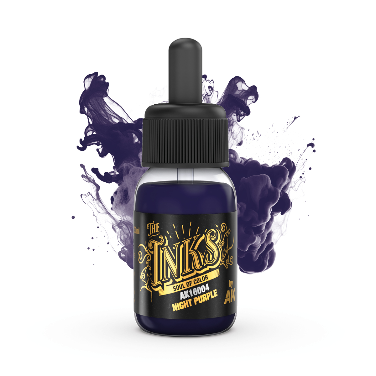 (AK16004) NIGHT PURPLE (30ML) - THE INKS