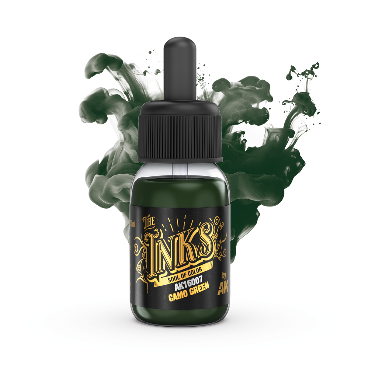 (AK16007) CAMO GREEN (30ML) - THE INKS