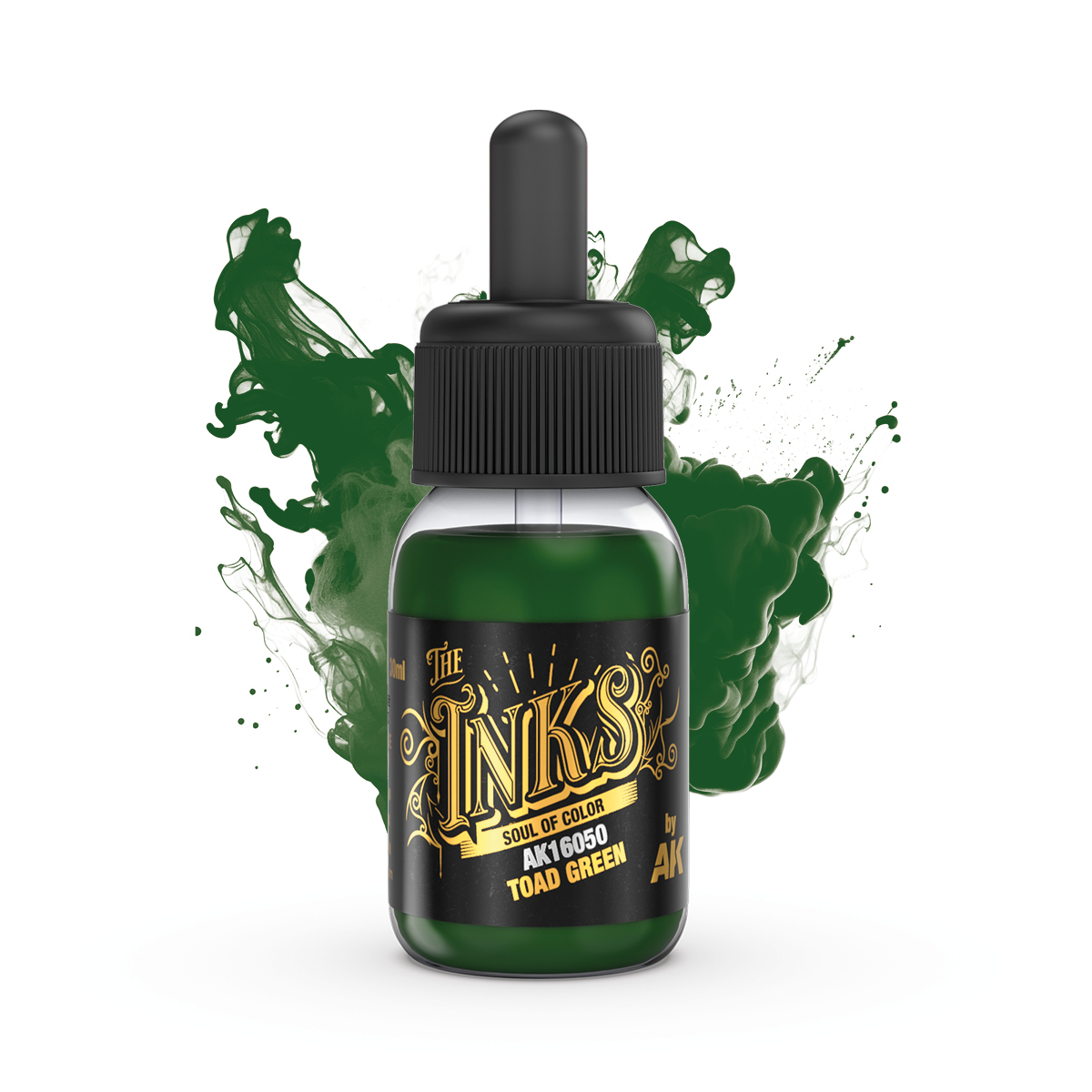 (AK16050) TOAD GREEN (30ML) - THE INKS