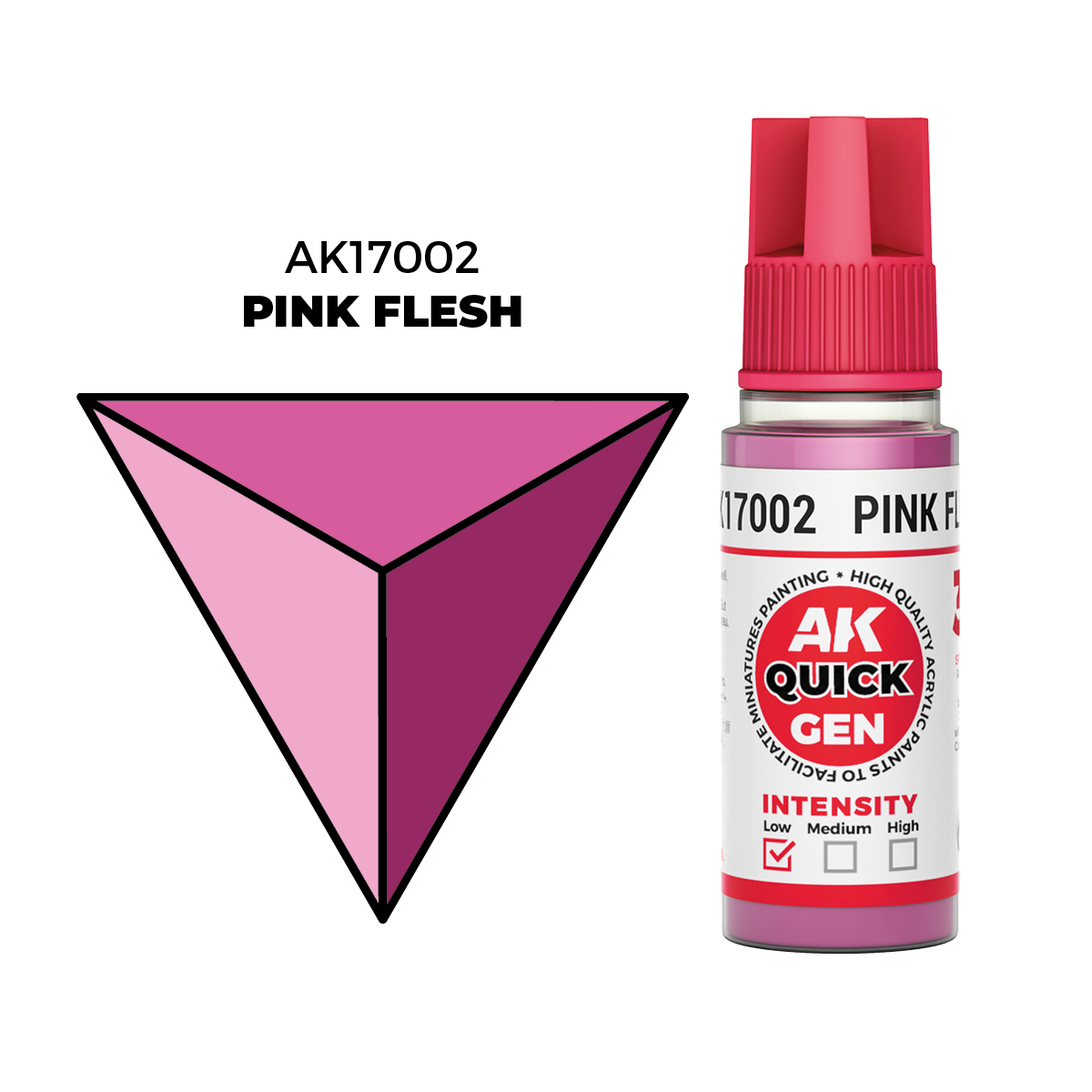 (AK17002) PINK FLESH (18ML) - QUICK GEN COLORS