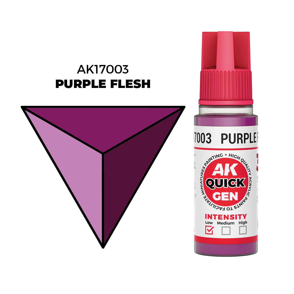 (AK17003) PURPLE FLESH (18ML) - QUICK GEN COLORS