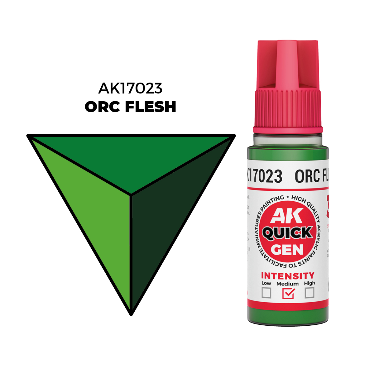 (AK17023) ORC FLESH (18ML) - QUICK GEN COLORS