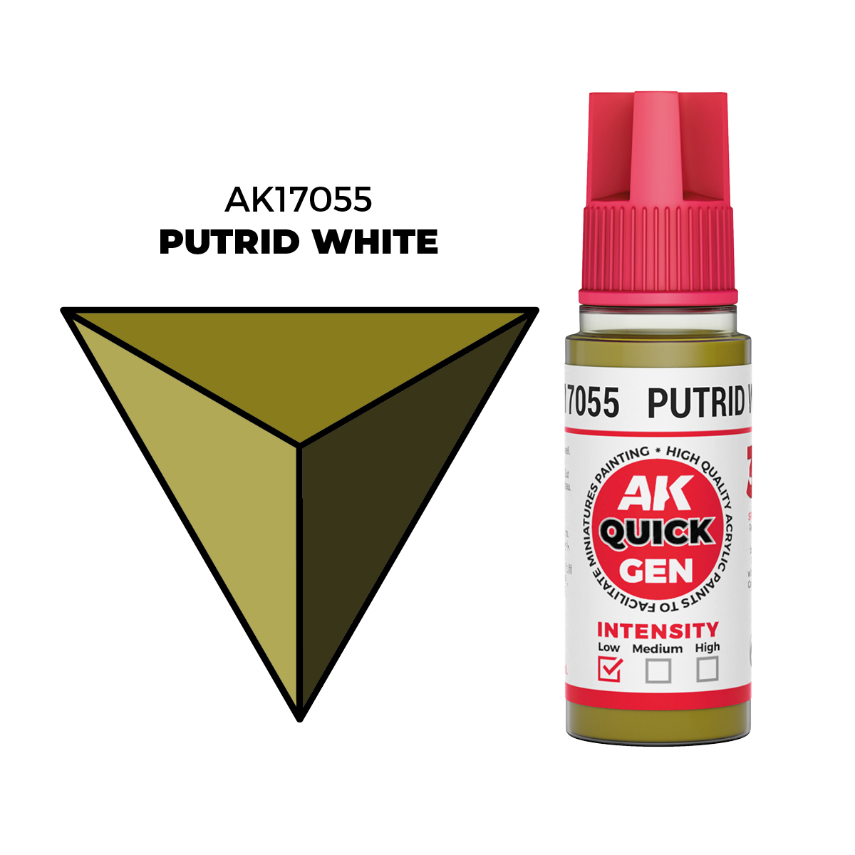(AK17055) PUTRID WHITE (18ML) - QUICK GEN COLORS
