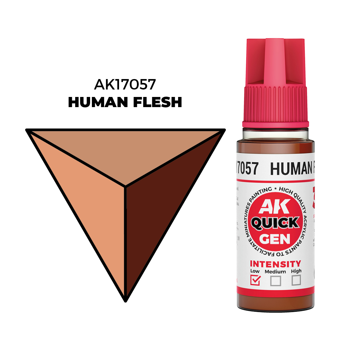 (AK17057) HUMAN FLESH (18ML) - QUICK GEN COLORS