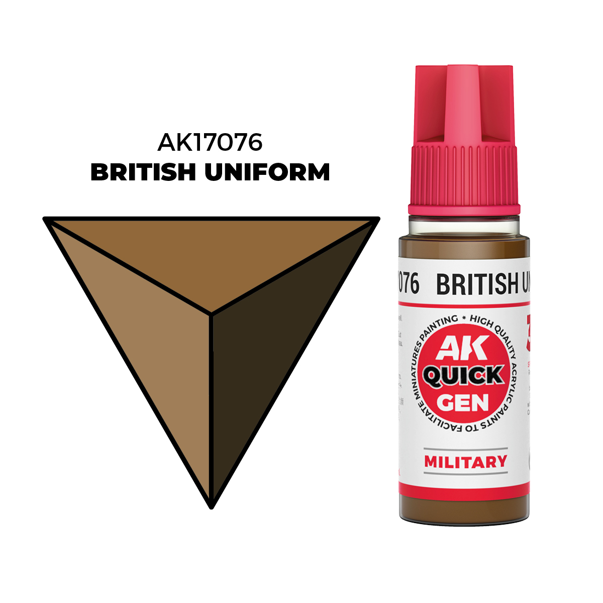 (AK17076) BRITISH UNIFORM (18ML) - QUICK GEN COLORS